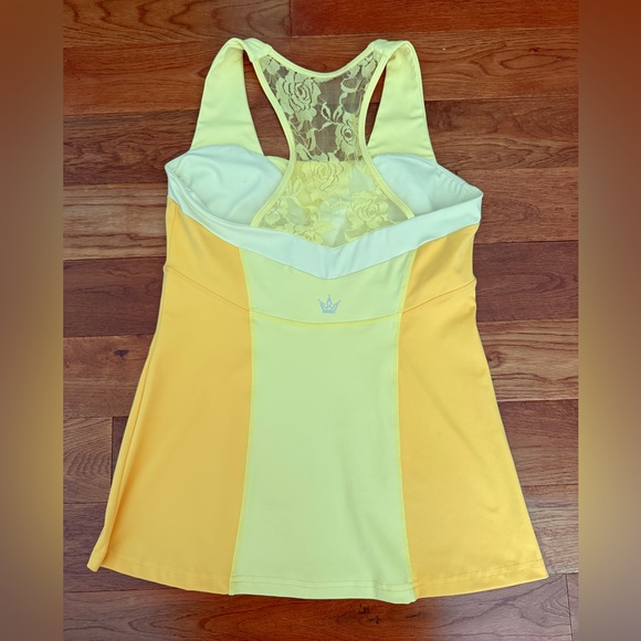 Crowned Athletics Enchanted Rose Athletic Tank and Leggings Size M - Picture 3 of 12